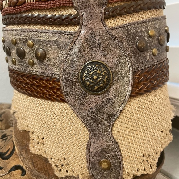 Corral woman’s size 8 medium Cowboy Boots - Picture 13 of 14